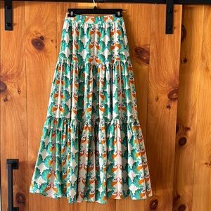 La Double J Cotton Poplin Maxi Skirt - Size Medium (6) - Worn once!